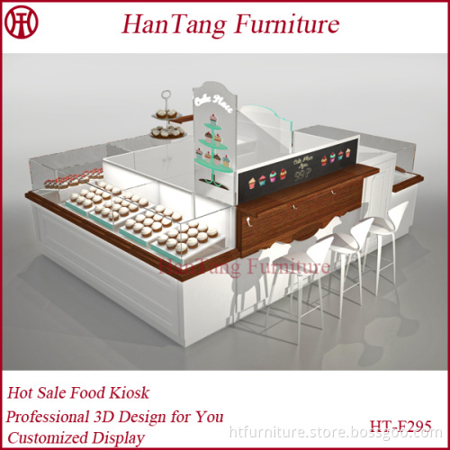 environmental Plywood dessert showcase custom with lowest price